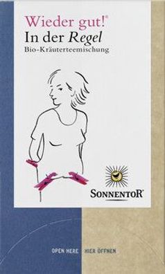 Sonnentor In der Regel Tee Wieder gut!®, Doppelkammerbeutel 27g