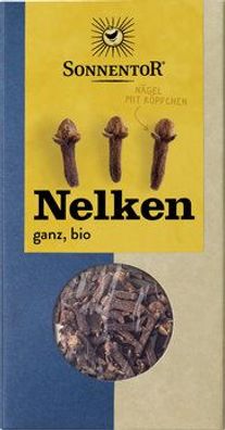 Sonnentor 6x Nelken ganz, Packung 35g