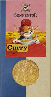 Sonnentor 3x Curry scharf, Packung 50g