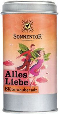 Sonnentor Alles Liebe Blütenzaubersalz, Streudose 90g