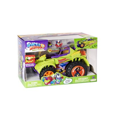 Spielzeug SuperZings Vehicle Villain Truck Monster Roller mit 2 exklusiven Figur