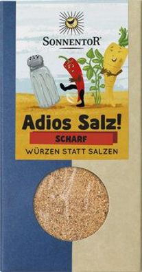 Sonnentor 3x Adios Salz! Gemüsemischung scharf, Packung 50g