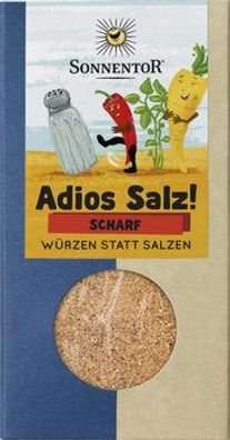 Sonnentor 6x Adios Salz! Gemüsemischung scharf, Packung 50g