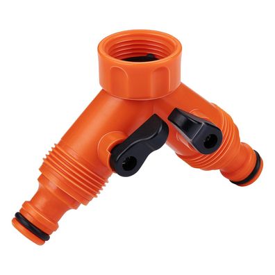 Hose coupling 2 way