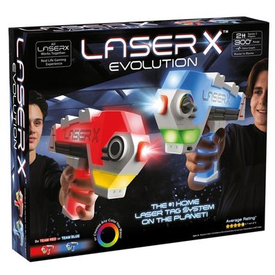 Laserpistolen Laser Pistole Spielzeug Blaster Infrarot Pistole Lichtefekten 2Stk