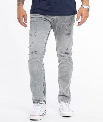 Rock Creek Herren Jeans Regular Fit Grau RC-2360