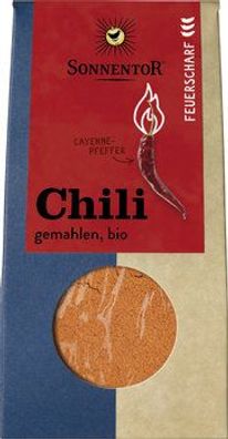 Sonnentor Chili feuerscharf gemahlen (Cayennepfeffer), Packung 40g
