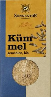 Sonnentor 6x Kümmel gemahlen, Packung 60g