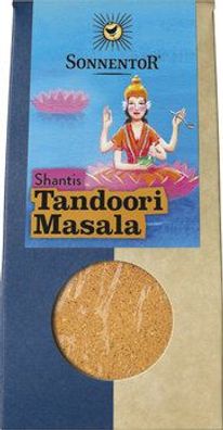 Sonnentor 3x Shantis Tandoori Masala Gewürz, Packung 32g