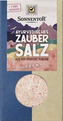 Sonnentor 3x Ayurvedisches Zaubersalz® fein, Packung 150g