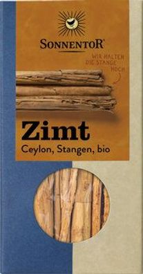 Sonnentor 6x Zimtstangen (Sorte Ceylon), Packung 18g