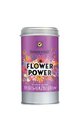 Sonnentor 6x Flower Power Gewürzblüten, Streudose 40g