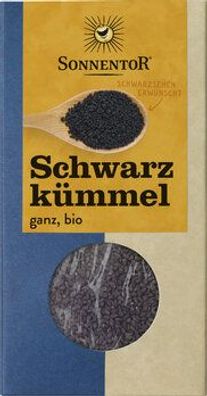 Sonnentor 3x Schwarzkümmel ganz, Packung 50g