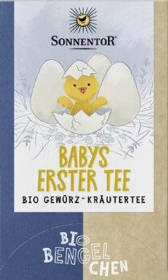 Sonnentor 3x Baby's erster Tee Bio-Bengelchen®, Doppelkammerbeutel 27g