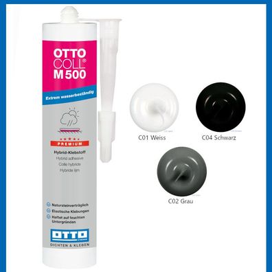 Otto Chemie Ottocoll M500 Hybrid-Klebstoff STP-Premium-Kleber 1k 310ml ...