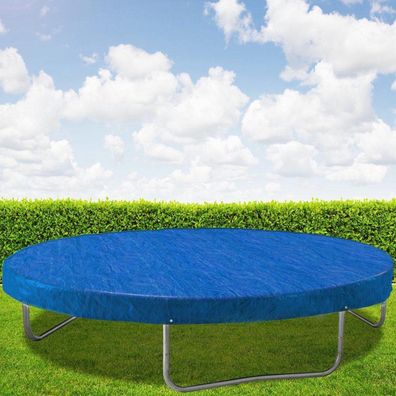 Monzana Afdekhoes trampoline blauw Ø305cm