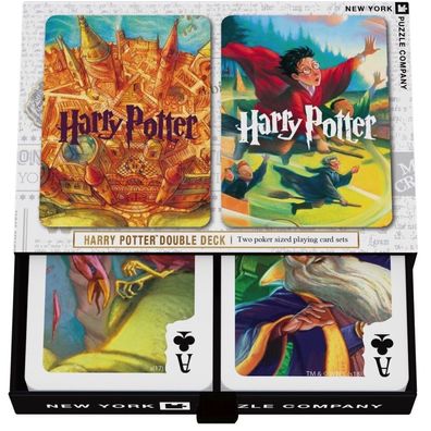 New York Puzzle Company Harry Potter Dubbel Dek Speelkaarten
