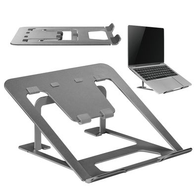 Laptop Halterung Ständer Aluminiumkonstruktion Silikonpads Laptopständer 11-15"