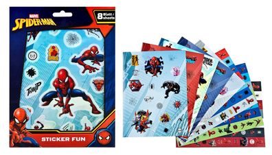 Spider Man Stickerplezier 200 stuks