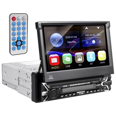 Autoradio Touchscreen Multimedia Player Bluetooth 7" 1080p + Fernbedienung 1DIN