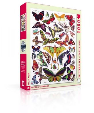 New York Puzzle Company Butterflies Papillons 1000 stukjes
