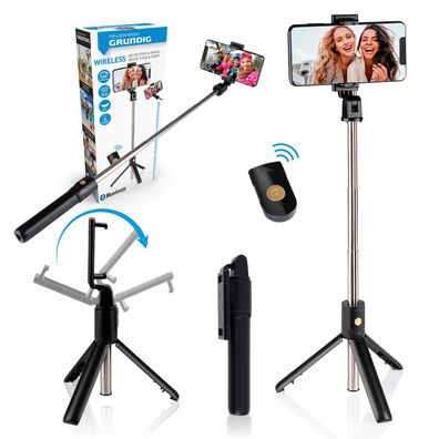 Selfie stick BT & tripod Selfiestick met Bluetooth en statief