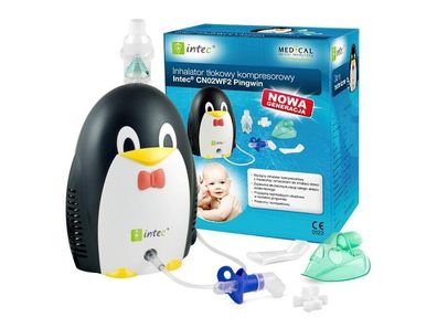 Pinguin Set Vernebler Masken Zubehör Inhalator Inhalierer Inhalationsgerät