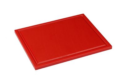 Interlux Snijplaat met sapgoot 600x400x15mm RoodInterlux Cutting Board with jui