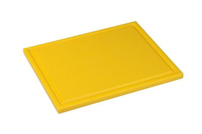 Interlux Snijplaat met sapgoot 600x400x15mm GeelInterlux Cutting Board with jui