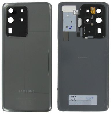 Original Samsung Galaxy S20 Ultra 5G G988 Akkudeckel Backcover Grau Sehr Gut