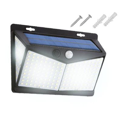 LED Solar Wandleuchte LTC LXLL154 Bewegungssensor Dämmerungssensor Außenlampe