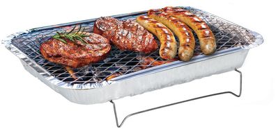 BBQ instant 600g ALU grilloppervlak van 31x25cm