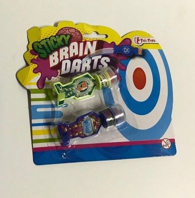 Sticky Brain Darts Geel / Blauw