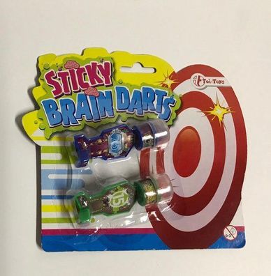 Sticky Brain Darts Blauw/ Groen