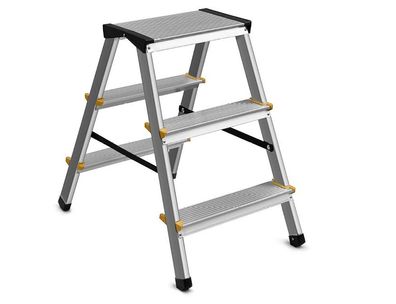 Trapladder IN ALU STEPPY 2X3 TREDEN