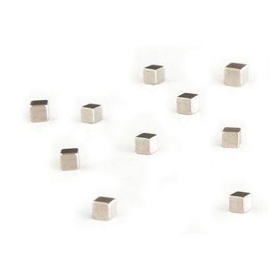 Trendform Magnet Kubiq zilver set van 10 stuks
