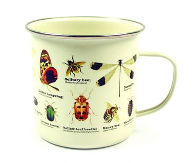 Gift Republic Insects - Emaille Mok