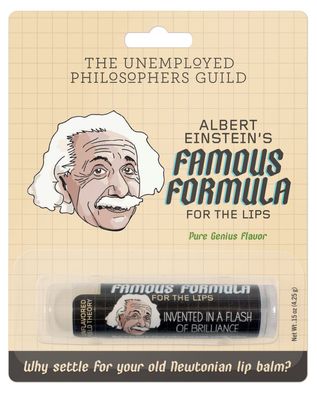UPG Lippenbalsem Albert Einsteins Beroemde Formule