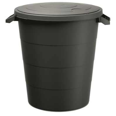 Abfalleimer Keden SMOOTH Abfallbehälter Mülleimer Griffen Deckel 120 Liter (Gr. Groß)