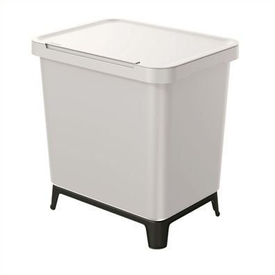 Abfalleimer Mülleimer Sortibox Mülltrennung Behälter 2x10L mit Wandhalterung