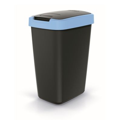 Abfalleimer Mülltrennung Mülleimer Abfallbehälter Abfallsammler 12L Hellblau