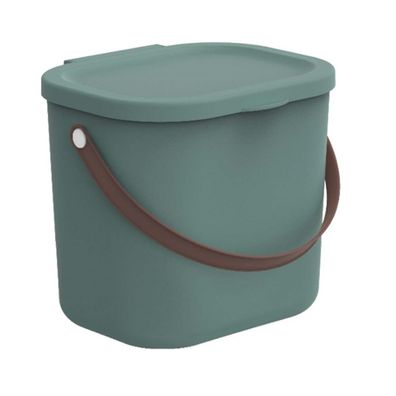 Aufbewahrungsbehälter Behälter Aufbewahrungsbox mit Deckel 6L Dunkelgrün
