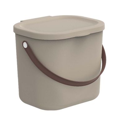 Aufbewahrungsbehälter Behälter Aufbewahrungsbox mit Deckel 6L Cappuccino