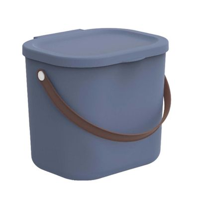 Aufbewahrungsbehälter Behälter Aufbewahrungsbox mit Deckel 6L Dunkelblau