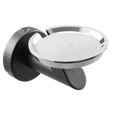 Halterung für Google Home Lautsprecher Wandhalterung integrierter Magnet Silber