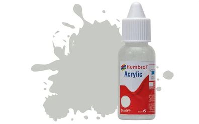 Humbrol DB0247 Humbrol Acrylic Dropper BOTTLE 14ML No.247 RLM 76 Lichtblau Matt - NE