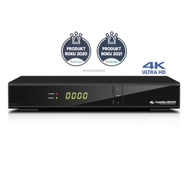 Satellitenempfänger Mediaplayer AB Cryptobox 800 UHD DVB-S2X Tuner H.265 HEVC