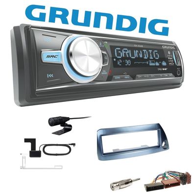 Autoradio Grundig für Ford KA 1996-2008 blau-metallic Bluetooth DAB+ USB AUX