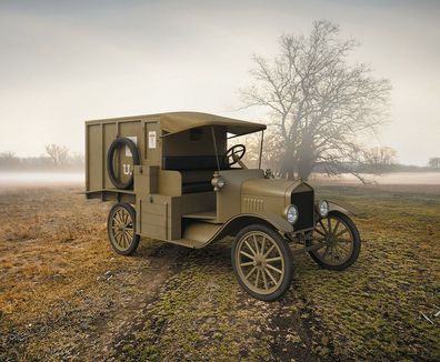 ICM 1:35 35661 Model T 1917 Ambulance WWI American Car