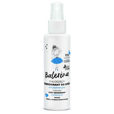 Floslek Balerina Kühlendes Fußdeodorant - antibakteriell 100ml